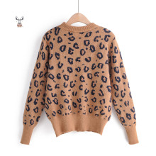 Latest Design Pattern Jacquard Knitwear Custom Knitted Sport Fashion Sweater